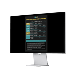 Effective Posting on LinkedIn – Cheat Sheet PDF